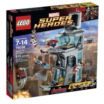 LEGO SUPER HEROS L'ATTAQUE DE LA TOUR DES AVENGERS 2015